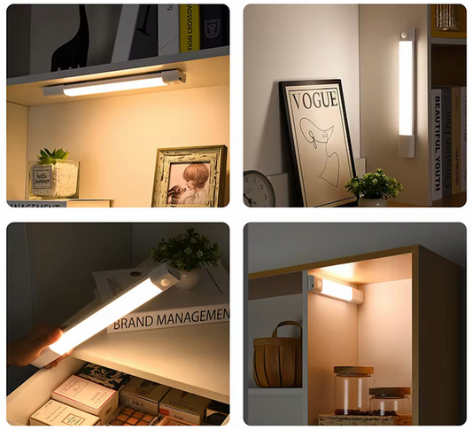Luz Led barra con sensor de movimiento 30cms.